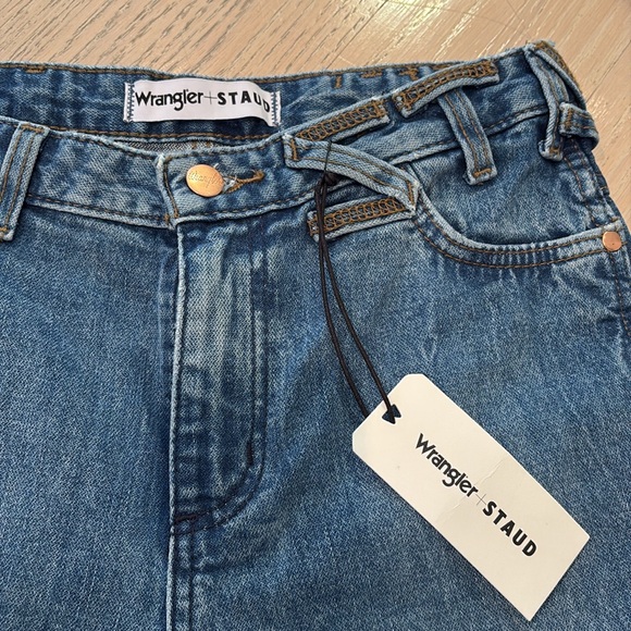 Staud the loose medium wash jeans - Picture 4 of 5